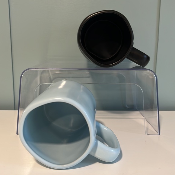 Rae Dunn Set of 2 “Some Thing Blue” and “Groom” Mugs. 16 oz. each. - Picture 4 of 7